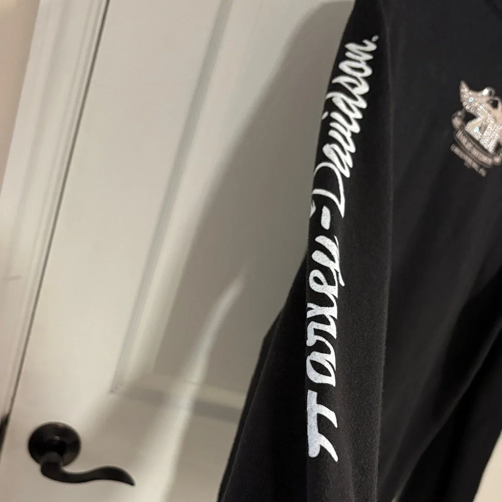Harley-Davidson Black Womans Zip up - Picture 5 of 7